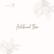 Additional Item for Existing Order